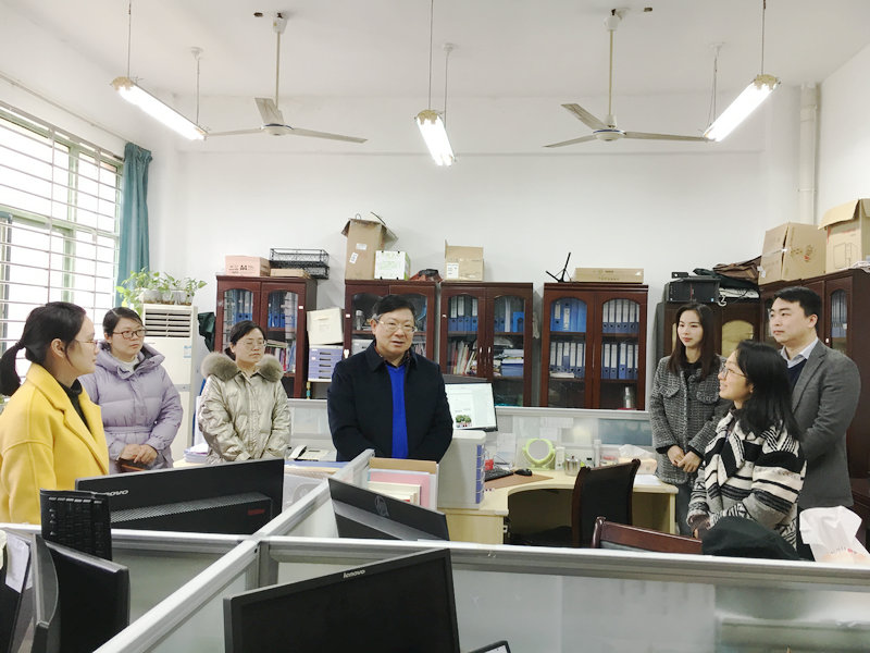 校领导深入开展新学期走访活动_校务信息_党委办公室,校长办公室
